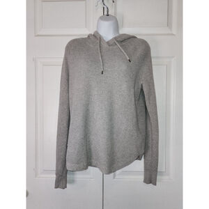 Women's Lauren Ralph Lauren Gray Cotton Hoodie Size L